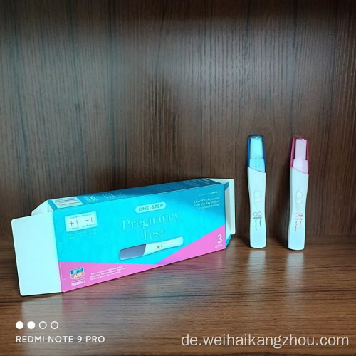 Beliebte weibliche HCG -Heimtest Midstream 8.0mm